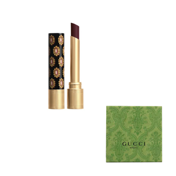 GUCCI Pouring Color Ryuko Lipstick Cream Moisturizing Lipstick 1.8g 古驰倾色琉光唇膏