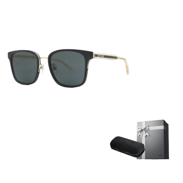 0b6336e5344e485fa819d2b64f4c8ff7.png GUCCI Eyewear Square Frame Sunglasses GG0563SKN-黑色