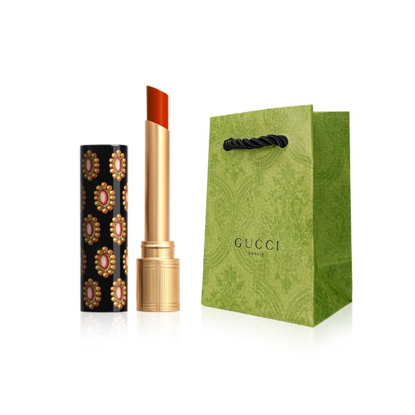 GUCCI Limited Edition Lip Glosses Lipstick Shopping Bag Easy to blend Single/2 Pcs, Girlfriend Gift, Teacher's Day Gift 倾色唇膏星选