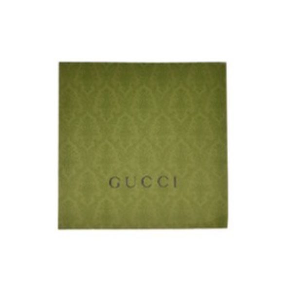 GUCCI Wool Paneled Gg Logo Scarf 570603-3G200-9568