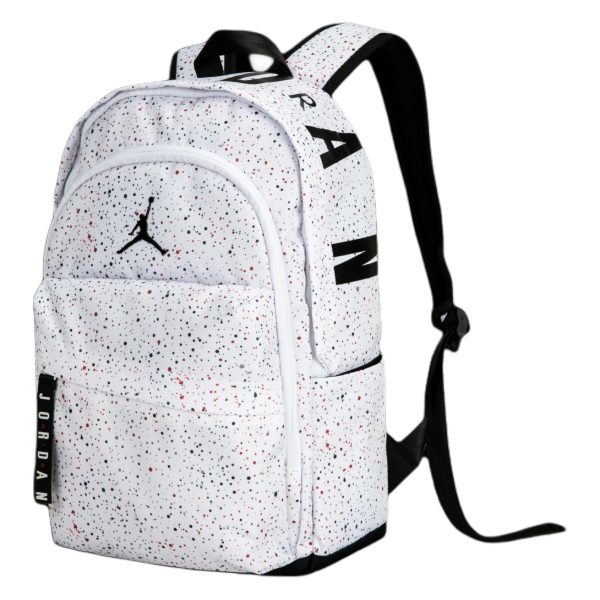 Jordan Polyester Backpack Medium Size Unisex White JD2133032PS-008