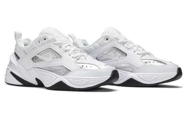 3616b0b525164ffa948a53256d704503.jpg Nike M2K Tekno White Metallic Silver Black Women's CJ9583-100