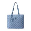 3868f729e2fc462eb93f29e43a0f69dc.jpg Jordan Cotton Blend With Recycled Fiber Tote Bag, Shoulder Bag, Handbag Regular Unisex Light Denim Blue JD2523005AD-001