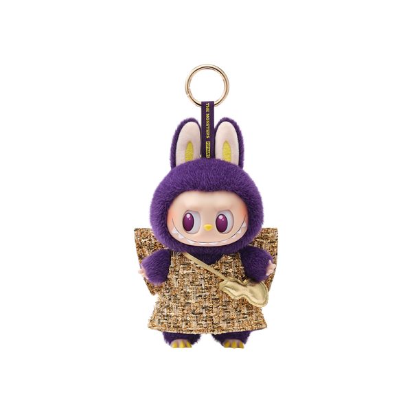 POP MART Labubu X Pronounce Wings Of Fortune Vinyl Plush Keyring PPMT-2409-0080
