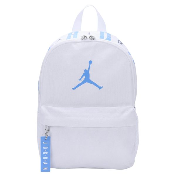 Jordan Polyester Backpack Small Size Unisex Blue & White JD2443016TD-005