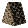 GUCCI Check Gg Wool Scarf 660025-4G386-1079
