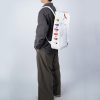Jordan Polyester Basketball Bag Backpack Regular Unisex White 9A0254-W4H
