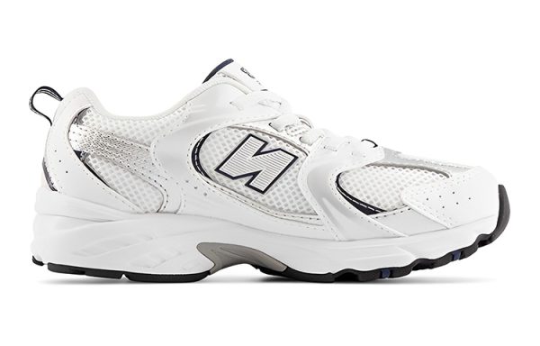 New Balance 530 White Silver Black Kids PZ530SB1