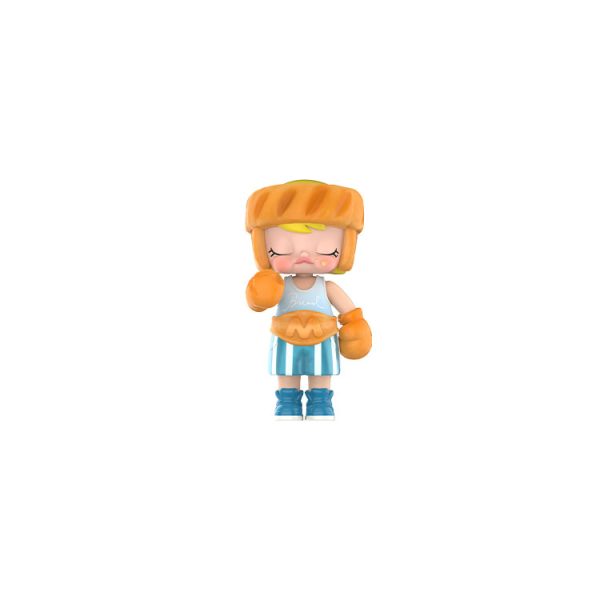 POP MART Molly Carb Lover Series Croissant Balaclava Figure PPMT-2410-0048