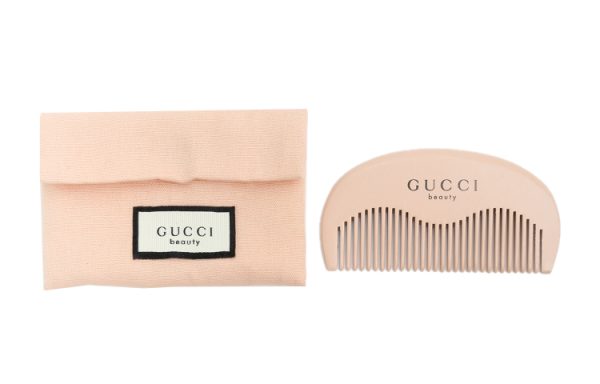 GUCCI Fairy Pink Medium Size Comb+Makeup Bag Massage 粉色中号梳子FY21