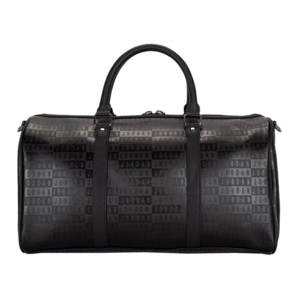 Jordan Artificial Leather Sports Bag, Crossbody Bag, Handbag, Basketball Bag, Travel Bag Unisex Black JD2123023GS-001