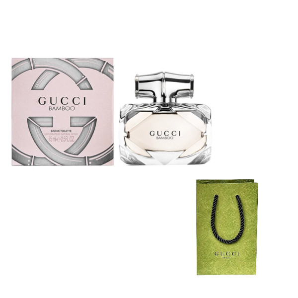 GUCCI Bamboo Grace Women's Perfume Potpourri Accord Eau De Toilette Fragrant Lemon With Amber Notes 30ml/50ml/75ml 竹韵女士