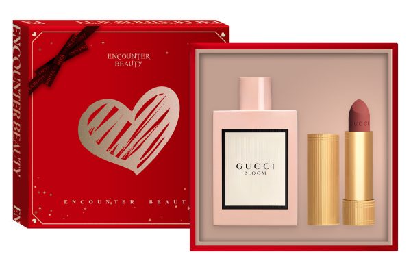 GUCCI Bloom Color Classic Gift Boxes Easy-to-Blend Glossy Lip Two-Piece Set 花悦倾色经典礼盒