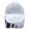 Jordan Polyester Backpack Small Size Unisex White JD2513068TD-002