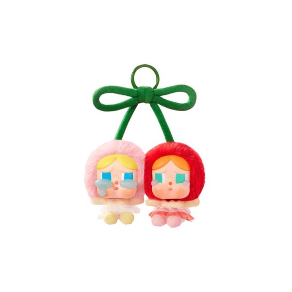 7a2c37209c834411b7573c2b38c10e56.jpg POP MART CryBaby Crying For Love Series Love You Cherry Much Vinyl Plush Hanging Card PPMT-2501-0056