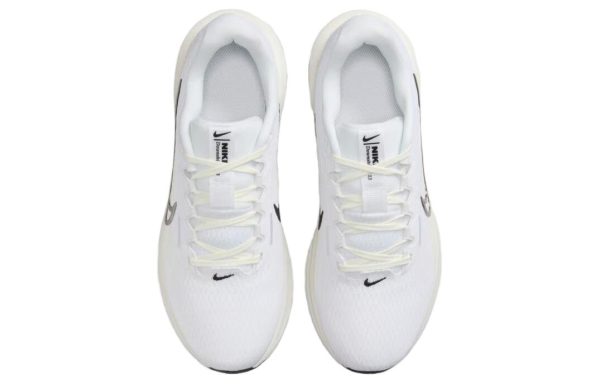 84418688efb649f3863acd25ab3fab25.jpg Nike Downshifter 13 White Black Sail Metallic Silver Women's FD6476-100
