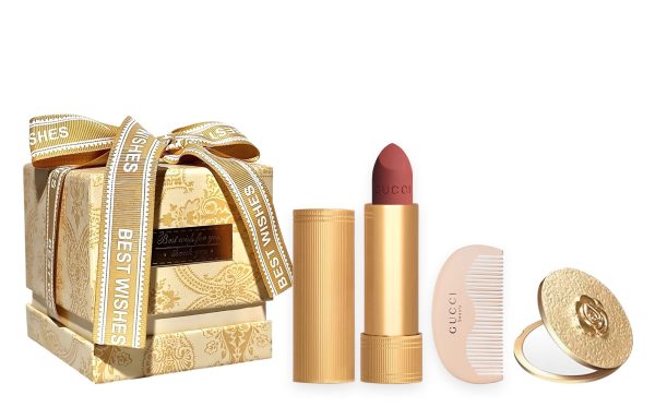 GUCCI Golden Tube Makeup Sets Women's 古驰金管哑光唇膏口红