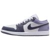 96e8c0ed60ad4b1db93965d06339fe72.jpg Jordan Air Jordan 1 Anti Slip Wear Resistant Low Top Vintage Basketball Shoes Men's Purple White 553558-145