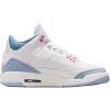 a40030f861954f499407c61deaf5677a.jpg Jordan Air Jordan 3 Abrasion Resistant Mid Top Children's Basketball Shoes White Blue Teenagers HQ0784-101