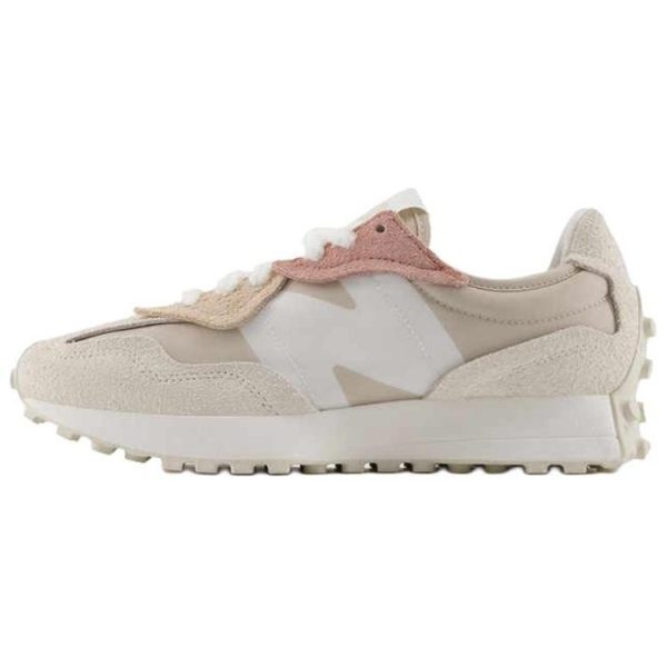 a4856a28969f48ca84bbb3c2842f0ef2.jpg New Balance NB 327 Abrasion Resistant Low top Casual Shoes Unisex Ecru U327WTL