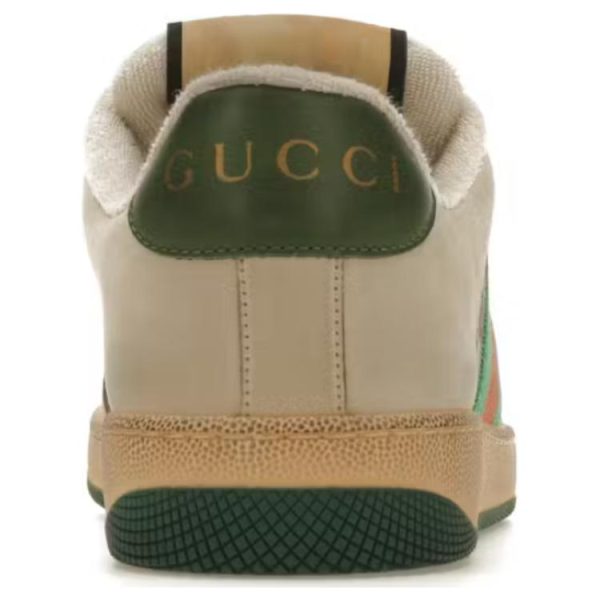 a755d3dda4344d9788b1c3f0ade0fc9d.jpg GUCCI Screener Distressed Green Orange Women's 570443 9Y920 9666