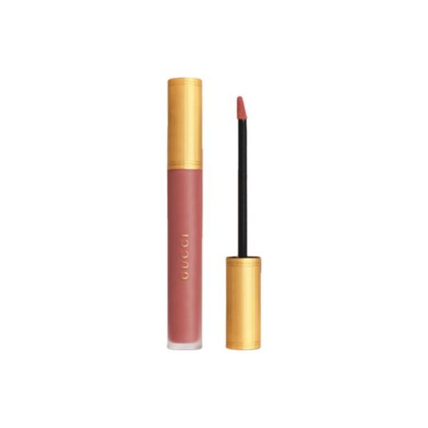 GUCCI Pouring Color Cloud Mist Wampees Skin Flattering Lipstick Matte Easy to Blend No Makeup Complexion 6.5ml 2022新品哑光雾面唇釉