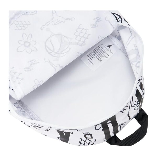 Jordan Fabric Backpack Trumpets Unisex White JD2533027TD-004