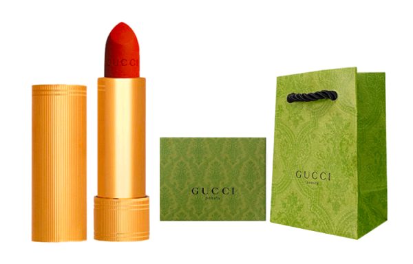 GUCCI Limited Edition Lip Glosses Lipstick Shopping Bag Easy to blend Single/2 Pcs, Girlfriend Gift, Teacher's Day Gift 倾色唇膏星选