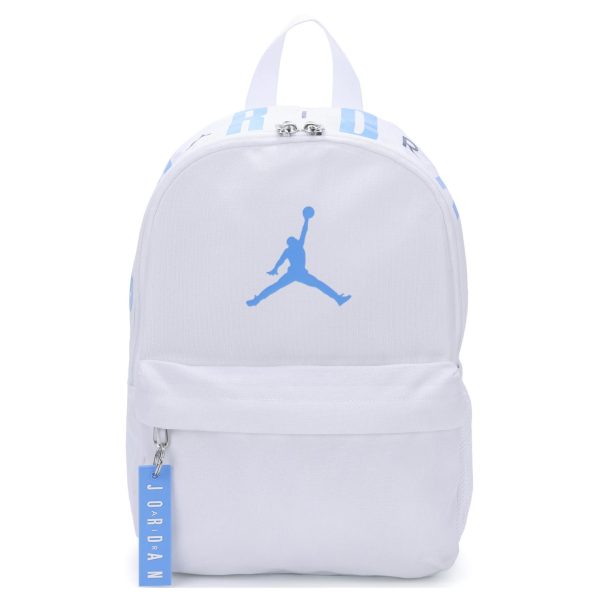 Jordan Polyester Backpack Small Size Unisex Blue & White JD2443016TD-005