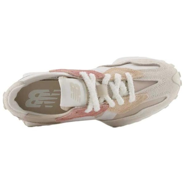 cb686740c108453b94410d3ff81f17f2.jpg New Balance NB 327 Abrasion Resistant Low top Casual Shoes Unisex Ecru U327WTL