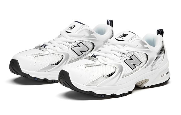 New Balance 530 White Silver Black Kids PZ530SB1