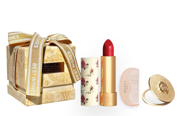 GUCCI Golden Tube Makeup Sets Women's 古驰金管哑光唇膏口红