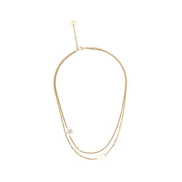 DIOR Metal Necklaces Women's Gold N1155PMTCY-D301