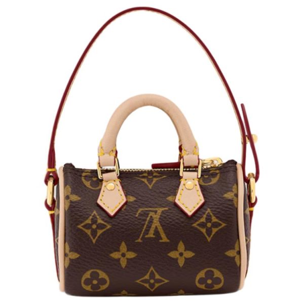 17ab94f76adf42c5bf4dd155a7b90248.jpg LOUIS VUITTON Bag Charm Speedy Monogram Brown M00544
