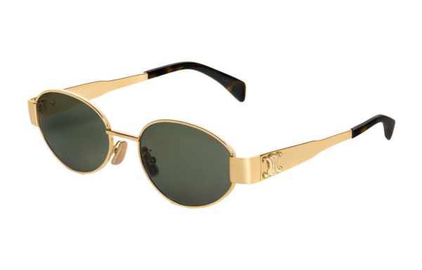 CELINE Triomphe Metal 01 Sunglasses In Metal CL40235U-30N