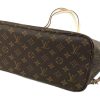 19ad8e6ac0c044edaf145c1c0d169285.jpg LOUIS VUITTON Neverfull MM Monogram Handbag Tote Women's Brown/Cherry M41177