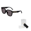 DIOR Square Sunglasses Unisex Black DSGTS7FXR-10A0