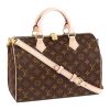 LOUIS VUITTON 2016 Speedy Bandouliere 30 Duffle Bag M41112