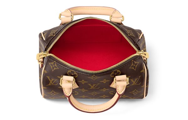 LOUIS VUITTON Speedy Bandouliere 20 Beige M46222