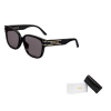 DIOR Square Sunglasses Unisex Black DSGTS7FXR-10A0