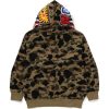 3cce0e0962474ba1961ead2cb4521858.jpg Bape 1st Camo Jacquard Shark Relaxed Fit Full Zip Hoodie 1L30-115-304