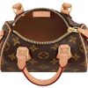3fade3a65c2740bcbbea9b1b36e94674.jpg LOUIS VUITTON Nano Speedy Handbag Monogram Canvas Brown M81085