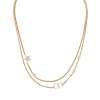 DIOR Metal Necklaces Women's Gold N1155PMTCY-D301