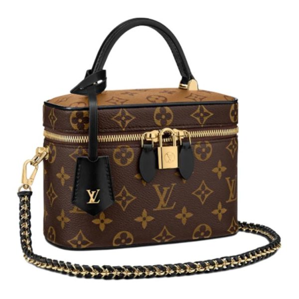 LOUIS VUITTON Vanity Monogram Reverse Pm Brown M45165