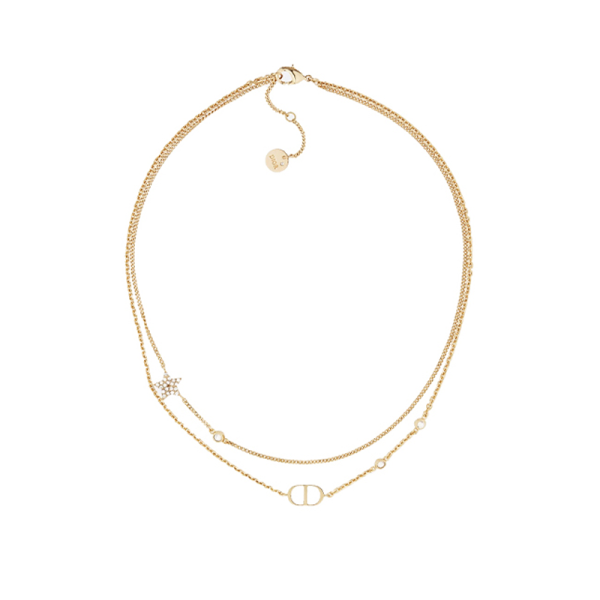 DIOR Metal Necklaces Women's Gold N1155PMTCY-D301