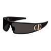 DIOR Irregular Shape Sunglasses Women's Black VeryDiorM1U-10A0