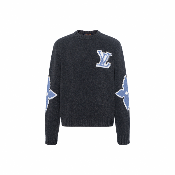 LOUIS VUITTON Chunky Wool Blend Pullover 1AGJH7