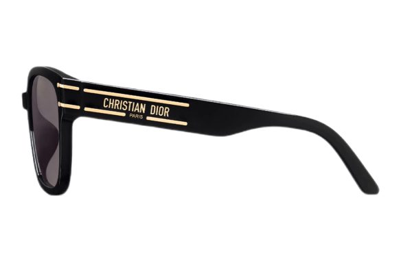DIOR Square Sunglasses Unisex Black DSGTS7FXR-10A0