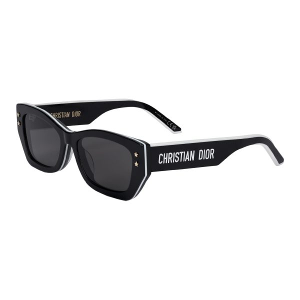 DIOR DIORPacific S2U Rectangular Sunglasses Women's Black DPFCS2UQR-10A0