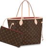 8760ca435cde4465a39b29c590a17d74.jpg LOUIS VUITTON Neverfull MM Monogram Handbag Tote Women's Brown/Cherry M41177